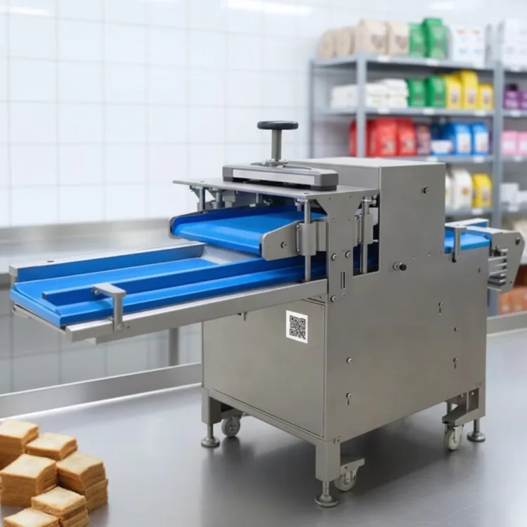 Factory Price Commercial Bread Slicer Machine for Toast, Square Bread and Bakery Continuous Cutting