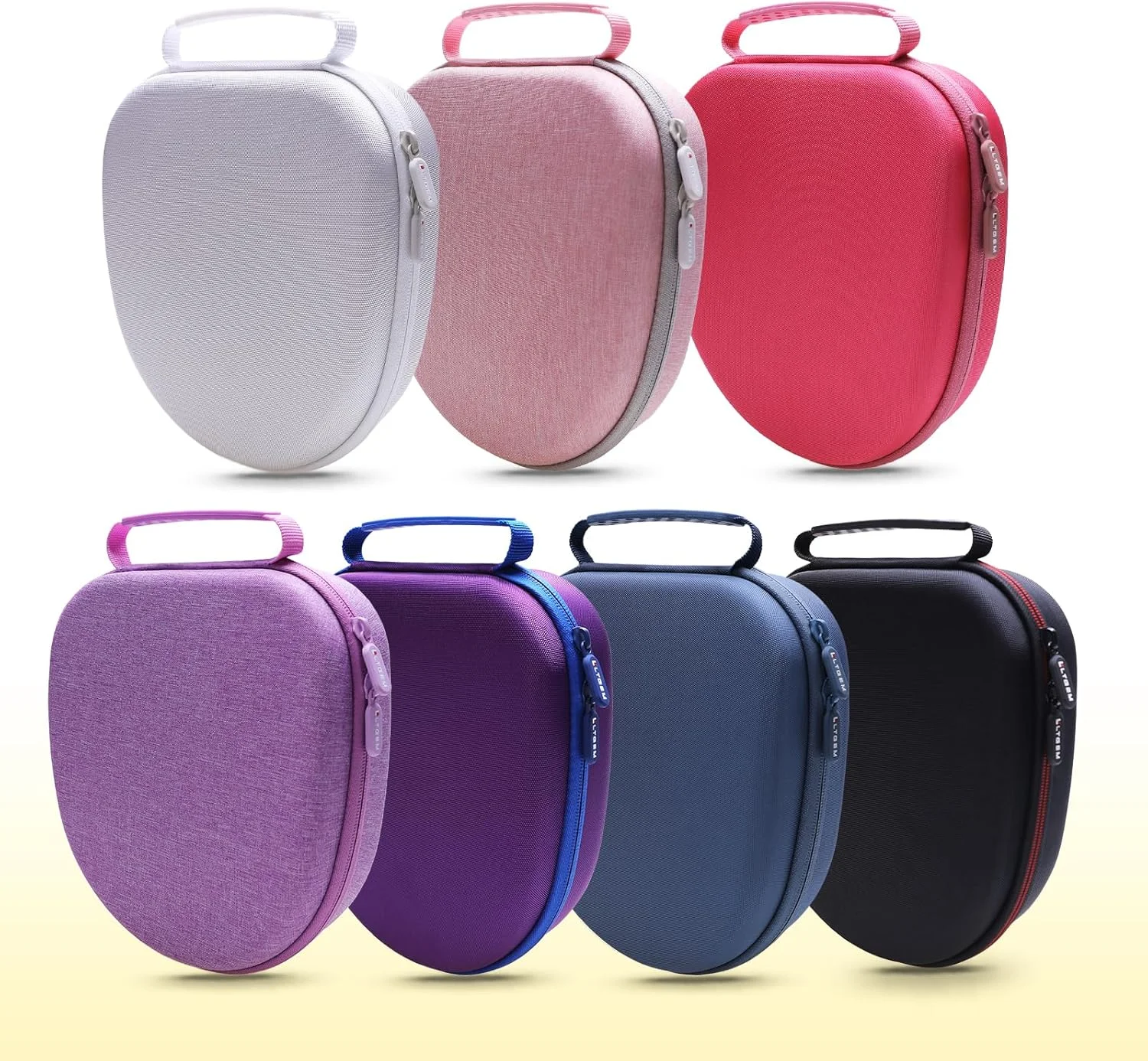 LTGEM Case Compatible with Sony WH-CH720N / WH-CH520 / WHCH710N / WH-CH510 Noise Canceling Headphones Over The Ear Headset,White view 3