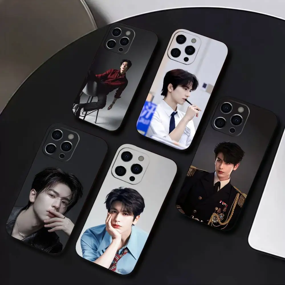 

L-Ling-he Zhang Phone Case For IPhone 17,16,15,14,13,12,11,Plus,Pro,Max,Plus,XS,soft case Black silicone