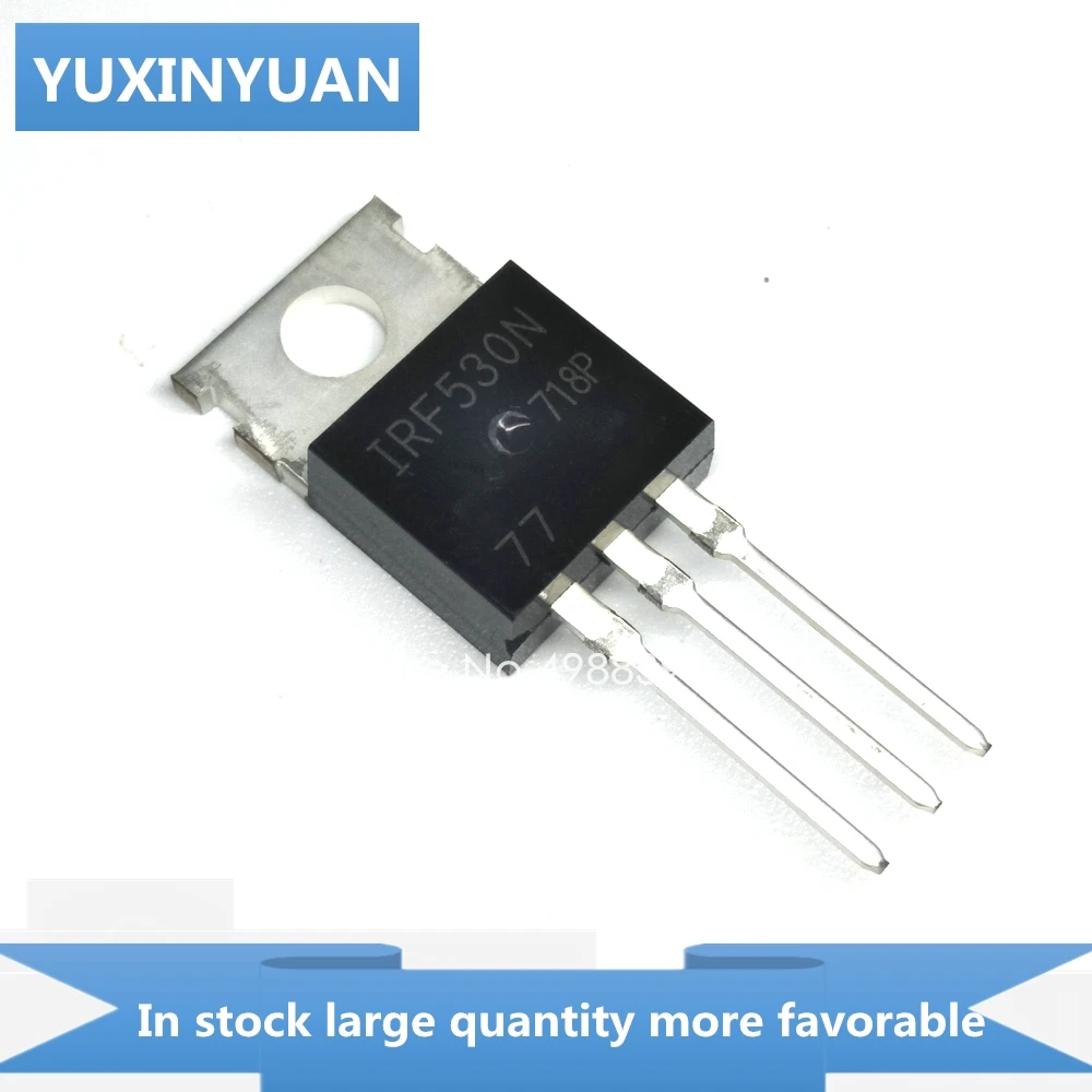 YUXINYUAN 5PCS/LOT IRF530N IRF530   IRF 530N   530  TO220 in stock in stock