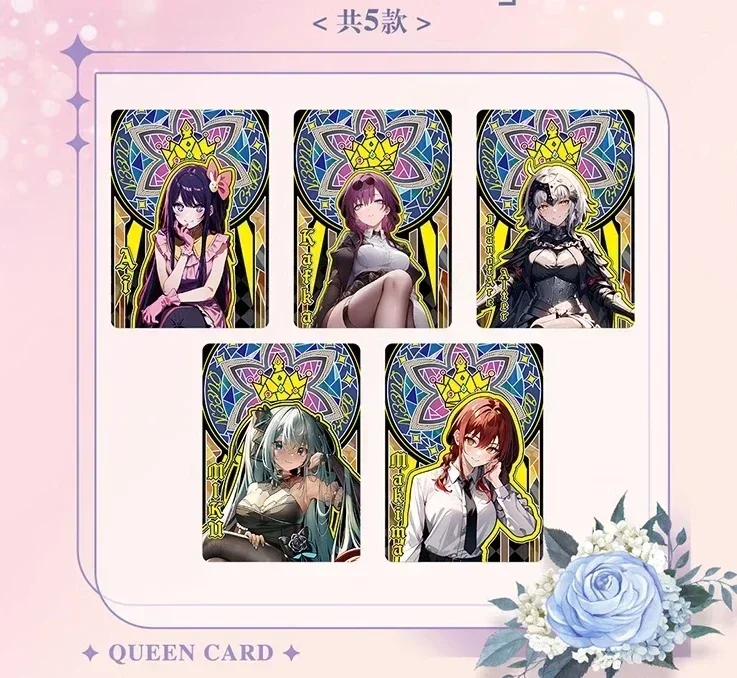 Goddess Story Card Dream Flower Sea Chapter Rare Bronzing MR Card Anime Character Kamado Nezuko Collection Cards Kids Toy Gift