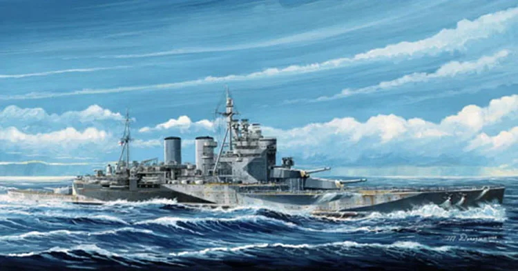 

Trumpeter Assemble Model Airplane Warship 1/700 British Prestige Battle Cruiser 1945