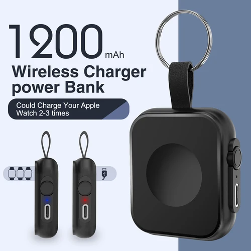 Cargador inalámbrico magnético para Apple Watch Series 10 9 8 7 Ultra 2 SE accesorios de Cable de carga rápida para iWatch 9 8 7 6 5 4 3 2