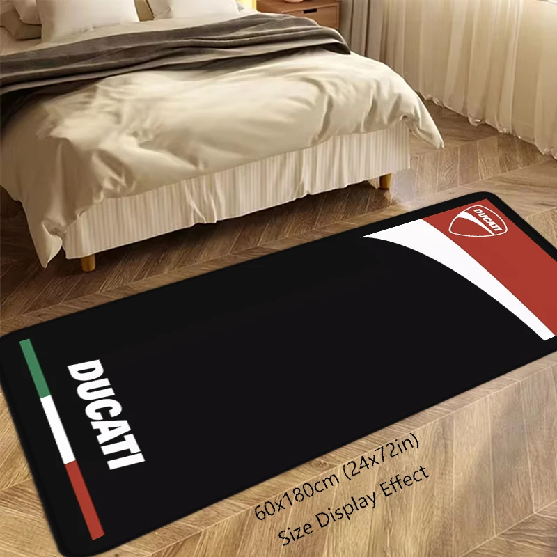 House Entrance Doormat Hallway Carpet Motorcycle Living Room Rugs D-Ducati Foot Carpets Bath Rug Floor Mats Non-slip Home Decor