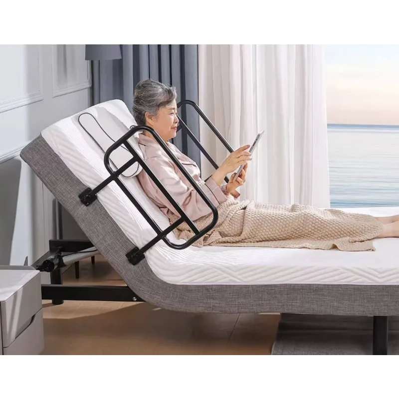 Household suitable old bed Electric smart Multifunctional single double  Fuly automatic liftable nursing home nursing bed