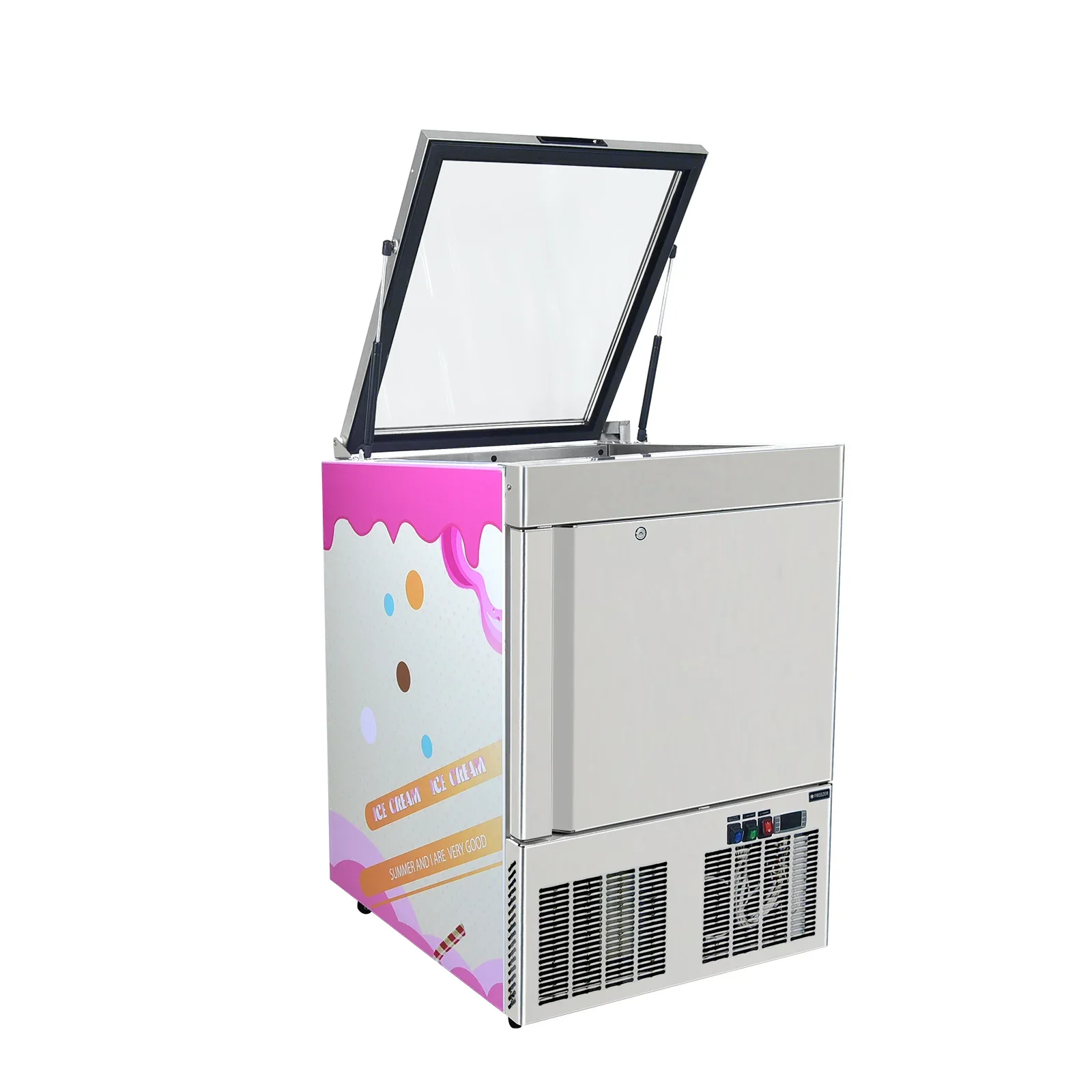 

6 Pans And 2 Trays Blast Shock Freezer/blast Shock Chiller/flash Shock Feezing Freezer For Ice Cream Gelato