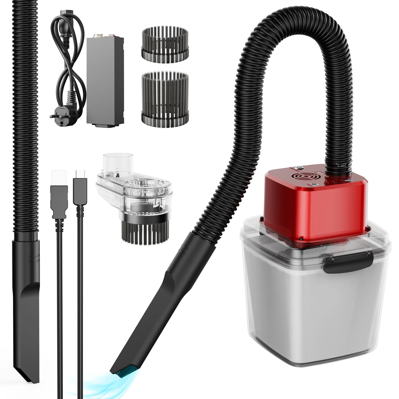 TwoTrees CNC Engraving Machine Vacuum Cleaner,Compatible With 775/500W Spindle Motor Suit TTC6050/TTC450 PRO/TTC450Ultra/TTC3018