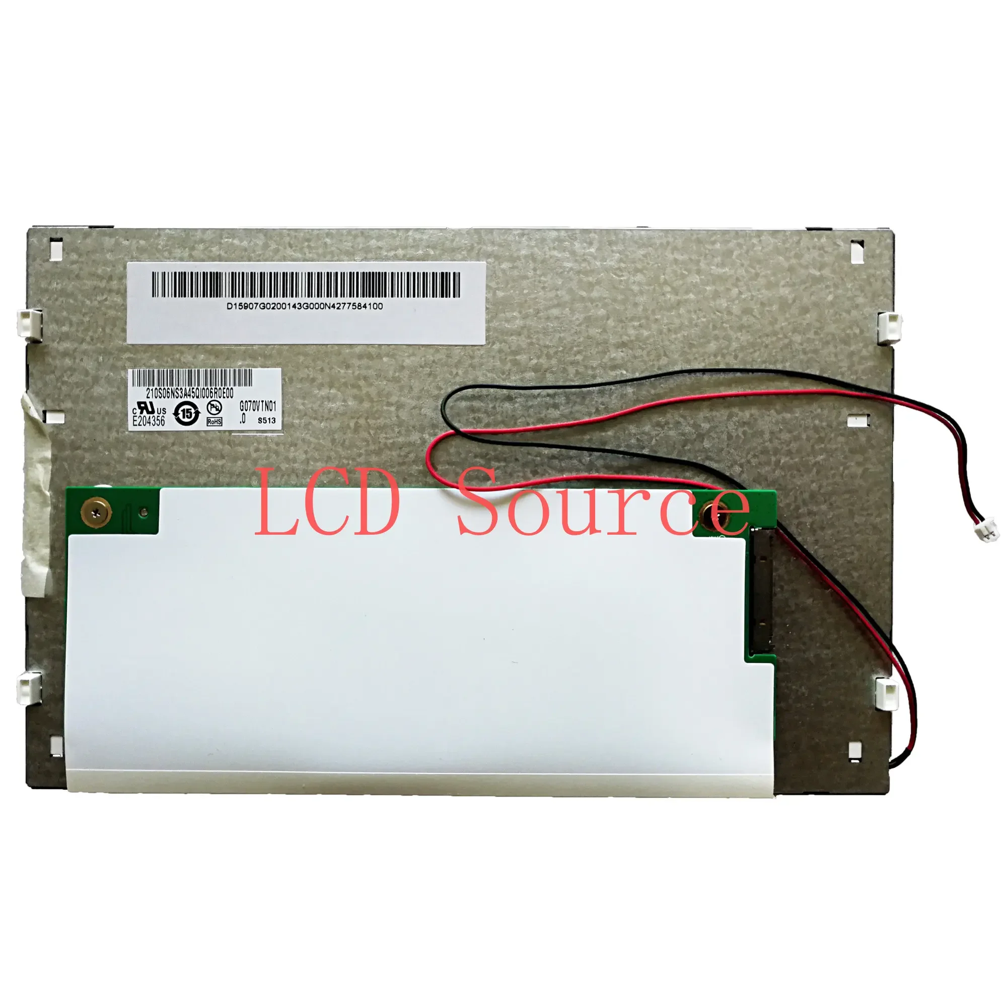 G070VTN01.0 G070VTN01 7 inch 800*480 for Industrial Application Display LCD Screen