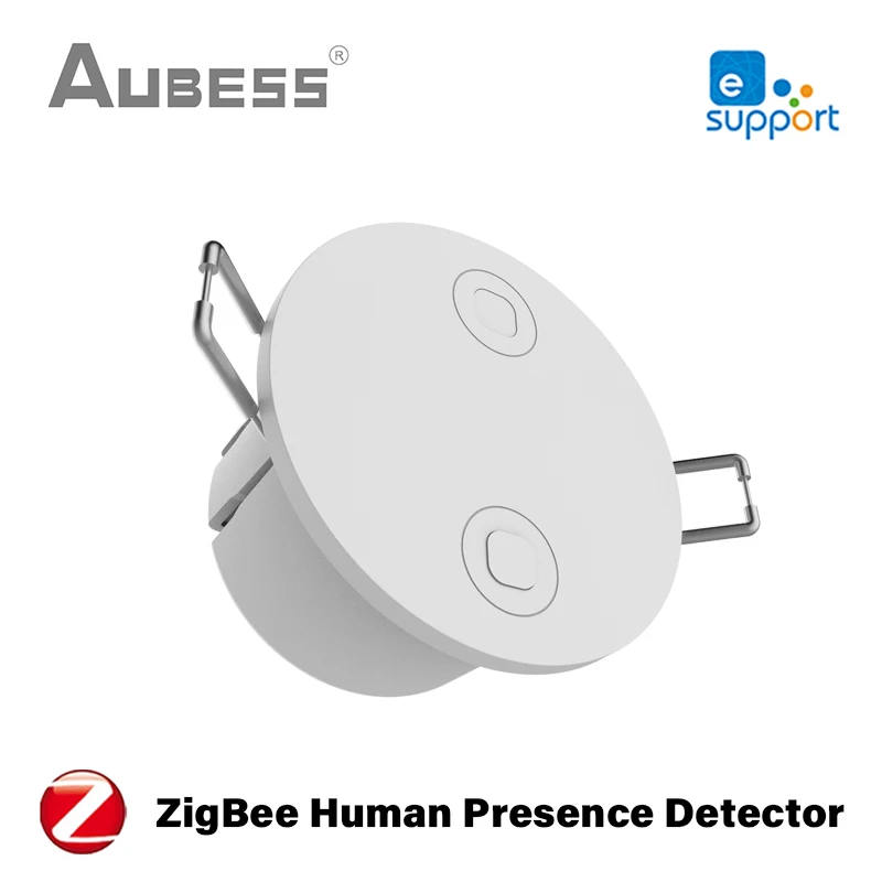 Ewelink ZigBee Smart Human Presence Detector 5.8G MmWave Radar Detector Smart Home Motion Zigbee Sensor Work With Zigbee Gateway