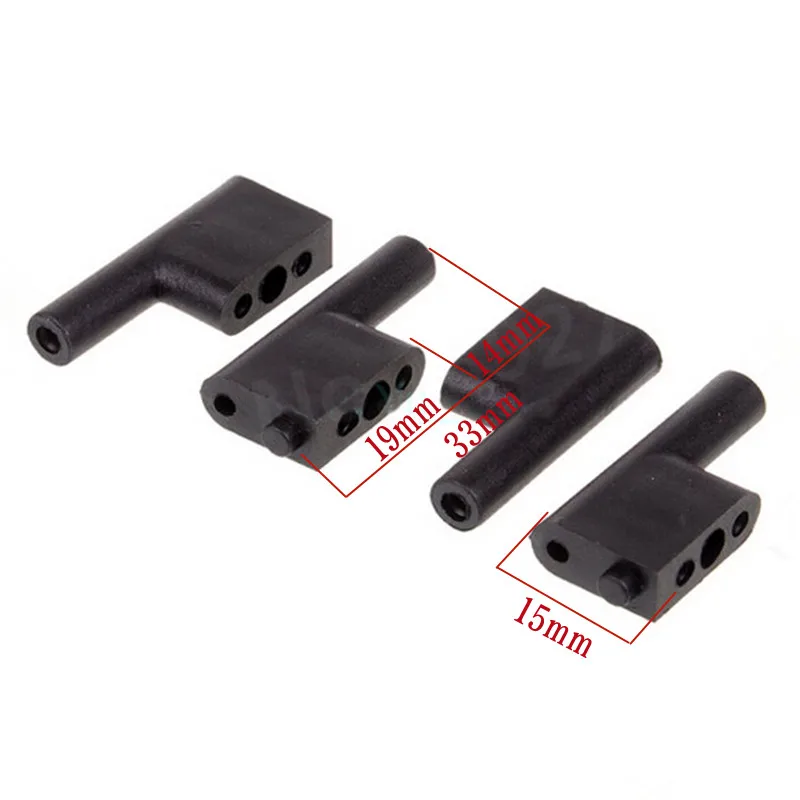 4Pcs HSP 02047 Radio Tray Post B For RC 1/10 4WD Model Remote Control Car Spare Parts