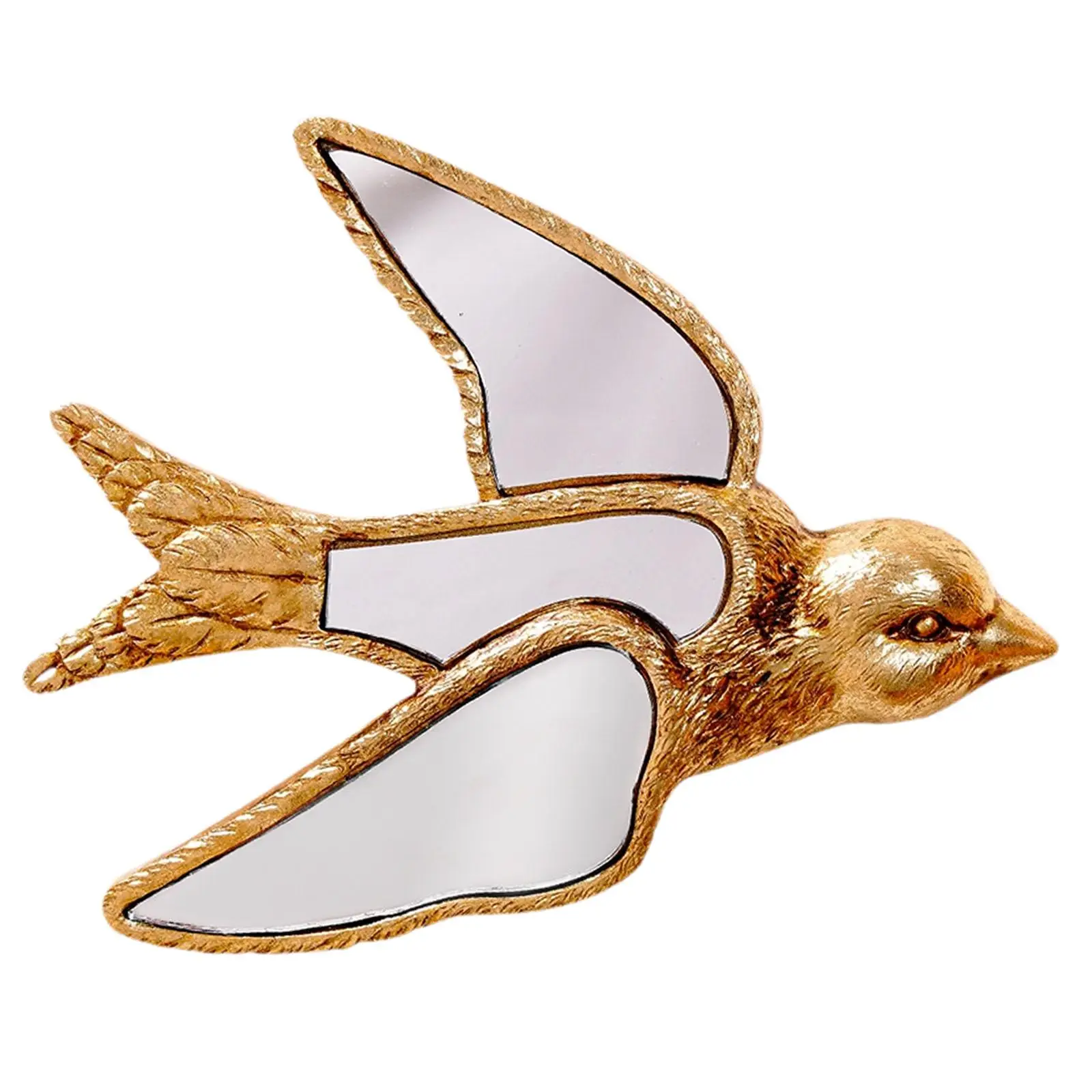 Swallow Wall Hanging Ornament Office Decoration Hallway Gold Indoor Collection Statue