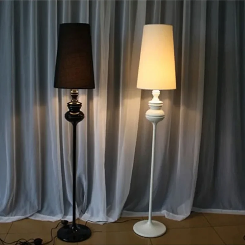 Neoclassical Postmodern Bedroom Bedside Living Room Standing Lamp Simple Fashion Study Lamp Creative Personality Guard Floor Led
