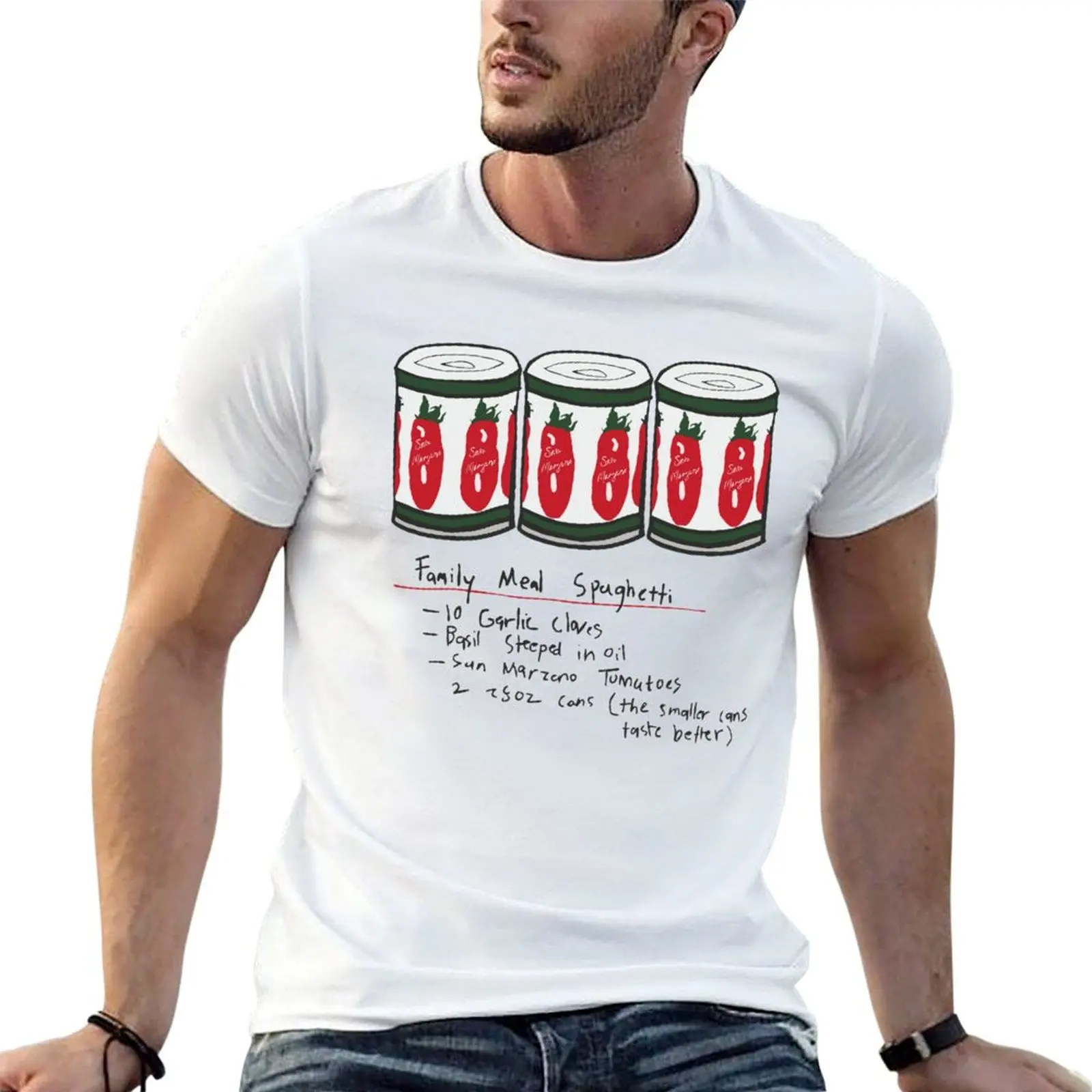 The Bear TV Show Family Meal Spaghetti T-Shirt Big Size Short Sleeve Casual Top