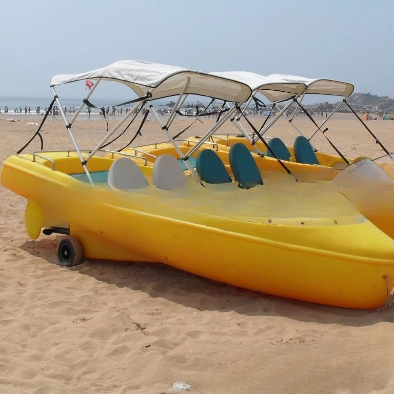 Luxury pedal boat scenic spot seaside electric pedal boat lightweight trend model