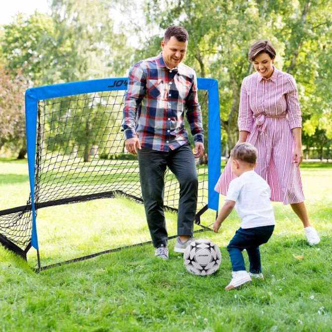 Draagbaar mini-pop-updoel Opvouwbaar voetbaltrainingsnet Voetbal Multifunctioneel verstelbaar voetbaldoel voor kinderen
