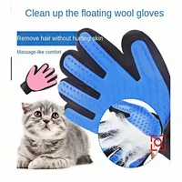 Pet Hair Glove Comb Pet Dog Cat Grooming Cleaning Glove Deshedding Hair Remover Massage Brush Animal Supplies Cat Accessories 2