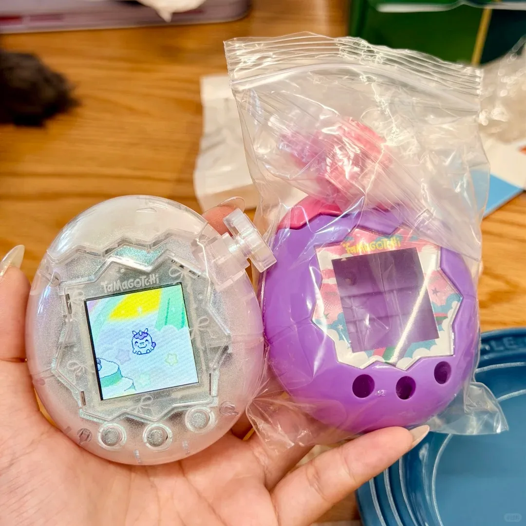 Yolin Tamagotchi Paradise Replacement Shell Spray Painted Transparent Protective Case For Electronic Virtual Pet Device