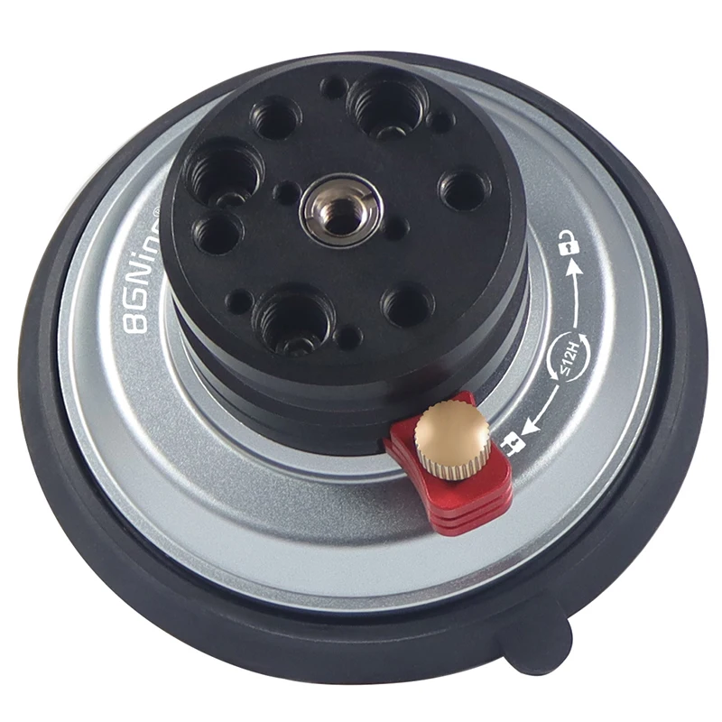 Neue 4-Zoll-Auto-Saugnapf-Montagebasis 1/4 Zoll 3/8 Zoll ARRI Action-Kamera Handpumpe Vakuum-Saugnapf für GoPro Insta360 Heavy-Duty – Detail 21