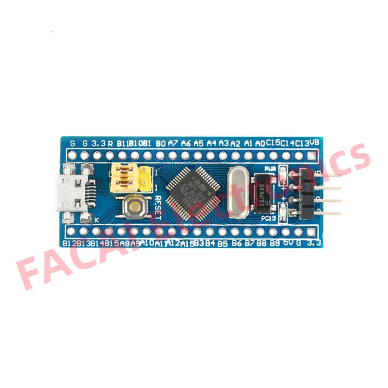 Módulo de placa de desarrollo de sistema mínimo para microcontrolador Arduino STM32, STM32F103C8T6 ARM STM32F103