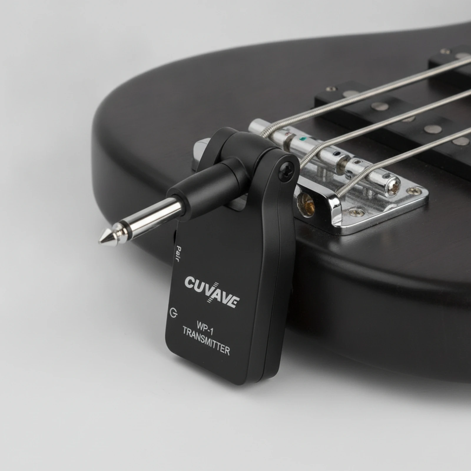 2 Pieces Wireless Instrument System Rechargeable Wireless Guitar System Instrument Transmitter Receiver Rotatable Portable