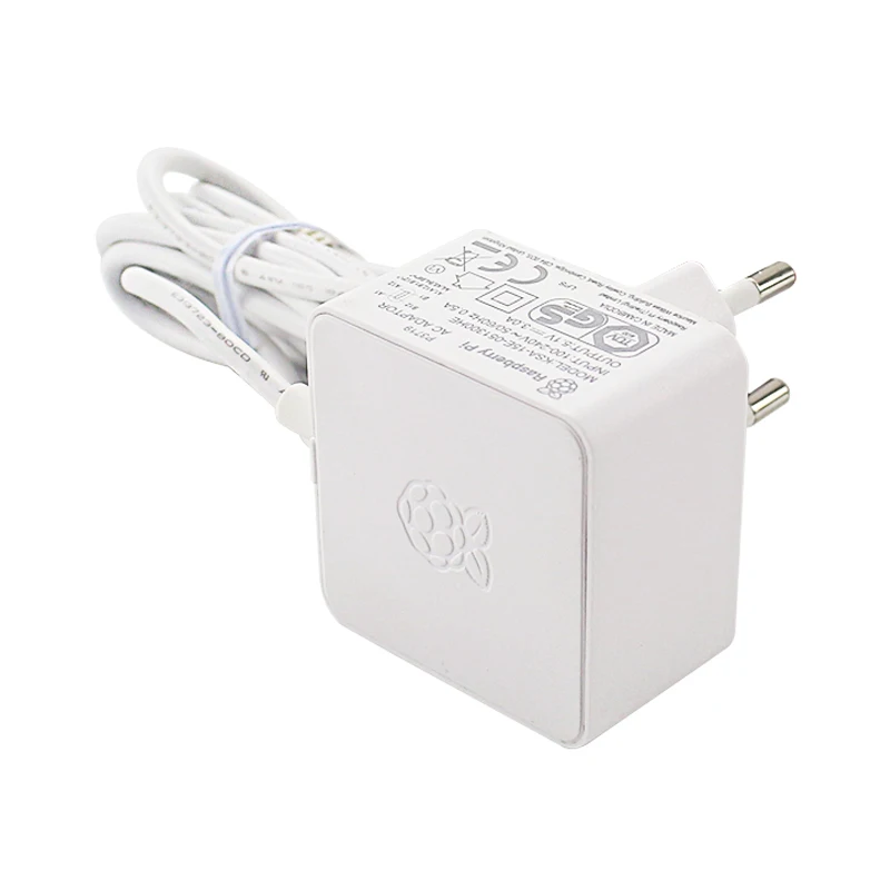 Raspberry Pi Official USB-C Power Supply 5.1V 3A Power Adapter EU US Charger for Raspberry Pi 4 Model B 1GB 2GB 4GB 8GB