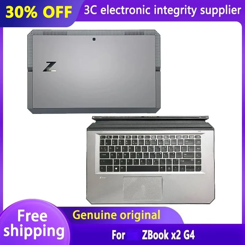 

Новинка для ноутбука Zbook X2 G4, задняя крышка ЖК-дисплея, задняя крышка, клавиатура для планшета, верхняя часть упора для рук, верхний чехол L04632-001 902223-001