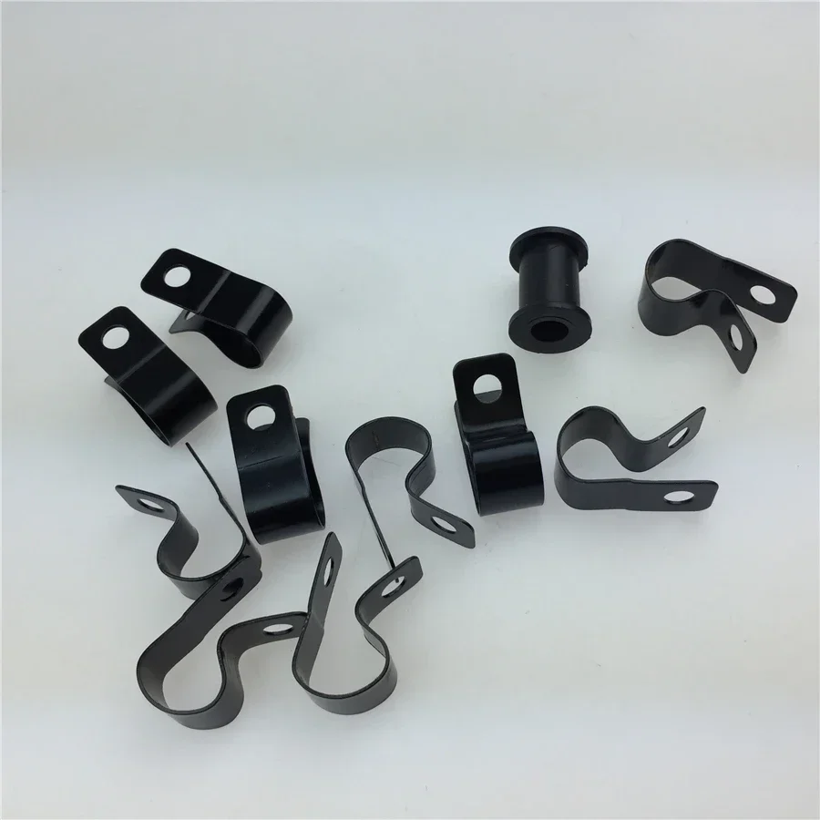 10pcs Motorcycle modification High-strength brake wire (brake / brake tubing) Steel throat fixed wheel / pipe clamp