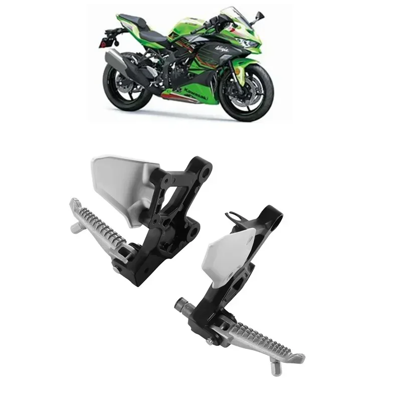 

For Kawasaki Ninja ZX-4RR 2023 Front Driver Footrest Foot pegs Brackets Kit Motor Acsessories