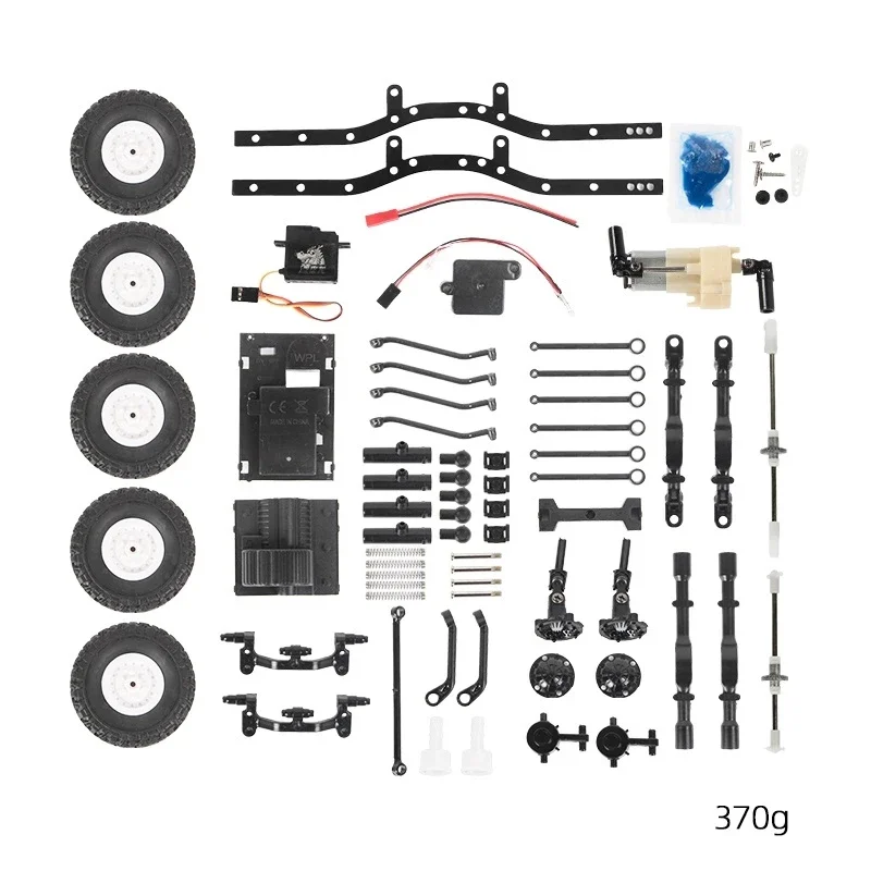 WPL C14 C24 C24-1 C54 CB05 Land Cruiser LC80 190mm Wheelbase Unassembled Frame Chassis 1/16 RC Car Upgrade Parts