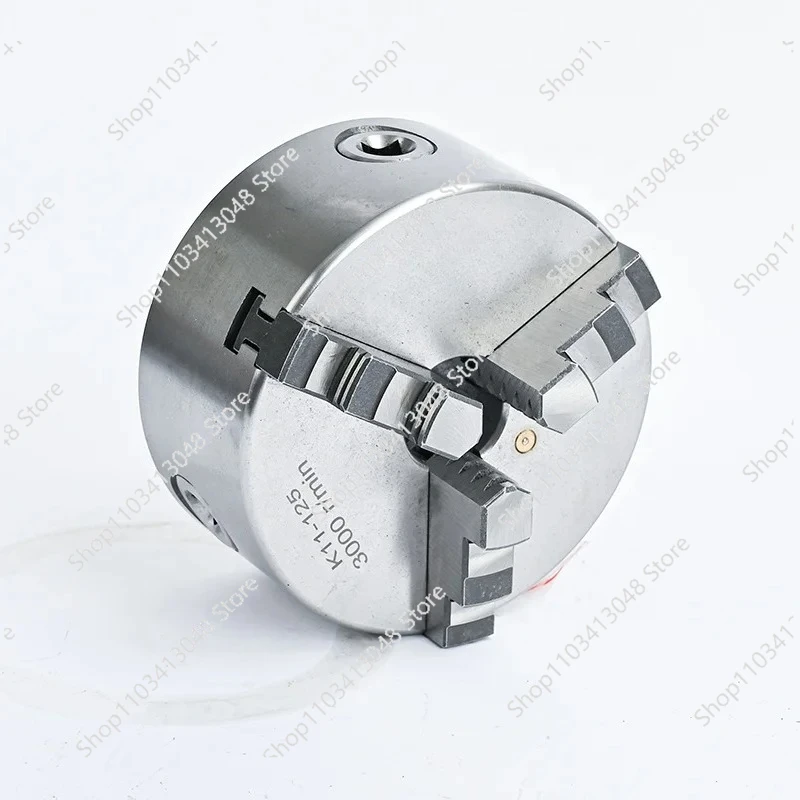 125mm 3 Jaw Self-Centering Chuck K11-125 Precision Manual Metal for Mini Lathe WM210V