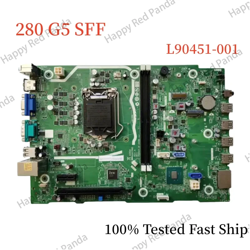 L90451-001 For 280 G5 SFF Motherboard L75365-002 L90451-601 L84472-001 Mainboard 100% Tested Fast Ship