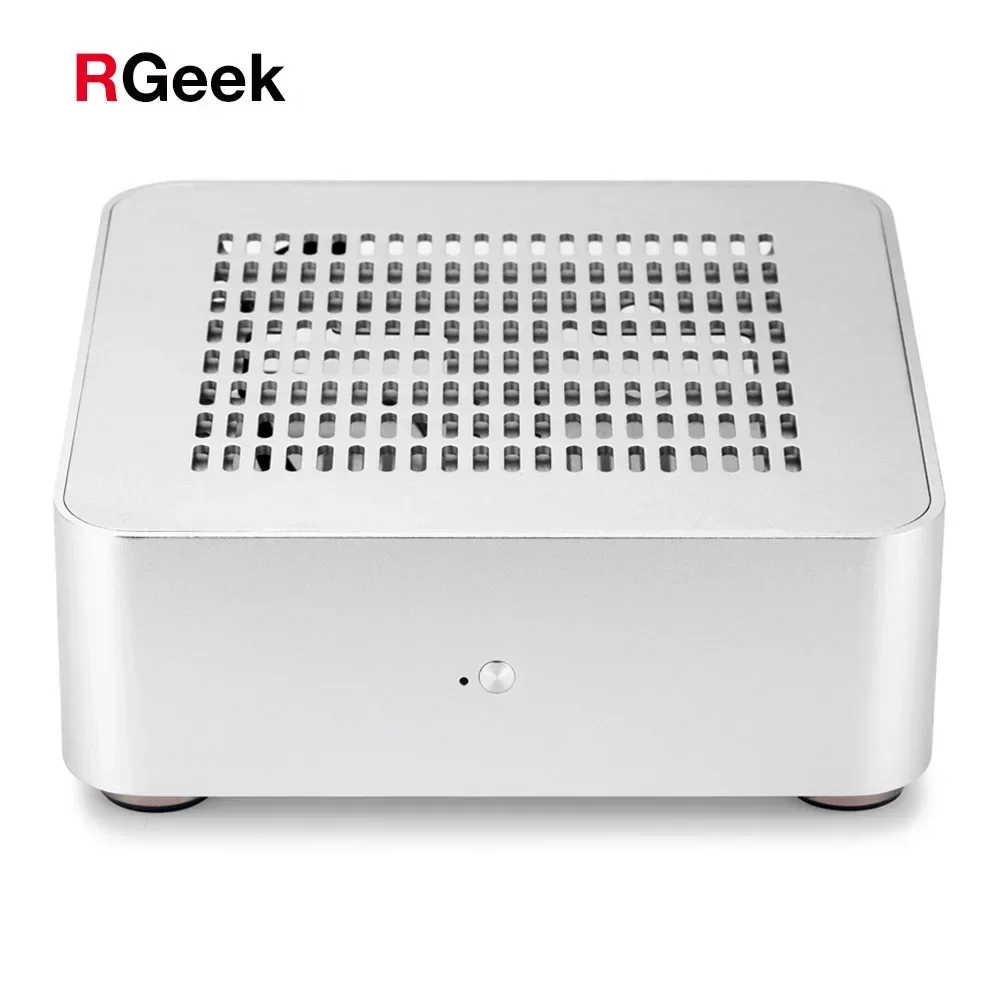 

RGeek L65S Mini ITX Case Computer Case USB 2.0 3.0 Aluminum Mini PC Case HTPC Chassis