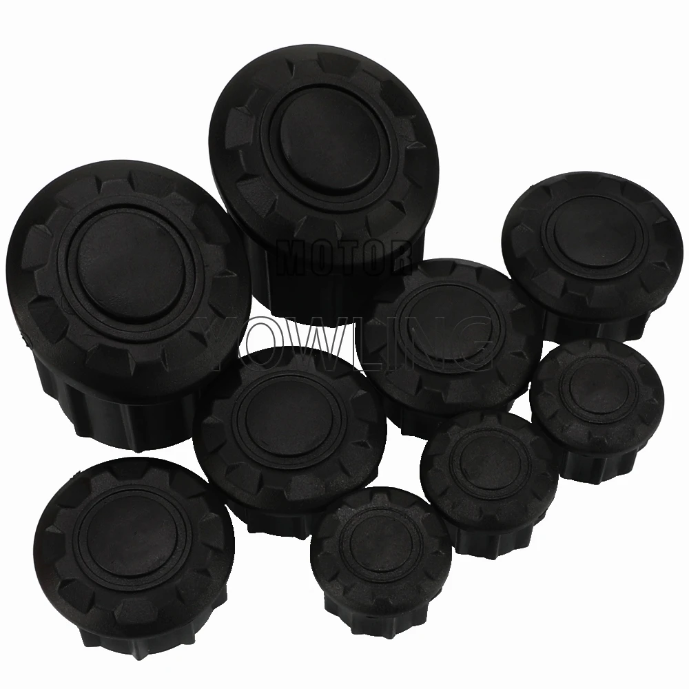 9 PCS Telaio Moto Foro Tappi di Copertura Spina Per BMW R1250 GS LC 2018-2022 R1250 GS Adventure 2018 ~ 2025 R1200 GS LC/ADV 2014-2018
