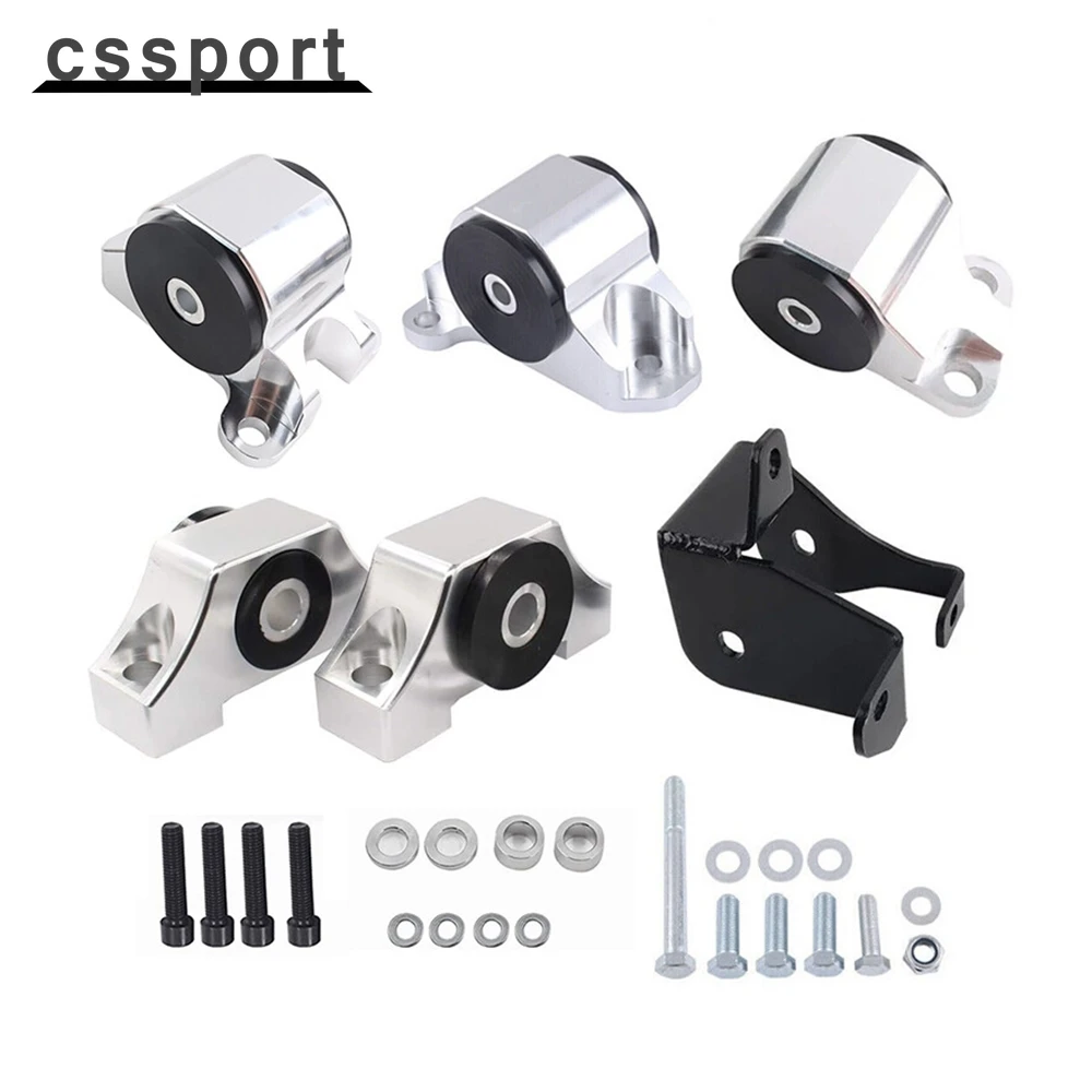 

Комплект крепления двигателя с двумя болтами для Civic EK B16 B20 D16 B D 96-00 Chrome Заготовка