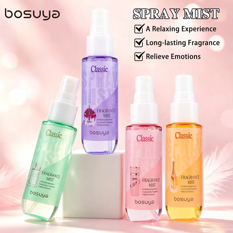 【Exclusive for cross-border】BosuyaFragrance spray set, alcohol-free, long-lasting fragrance for body and hair, popular product