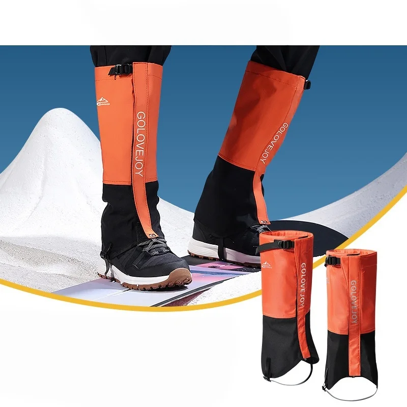 Waterproof Hiking Leg Warmer Gaiters for Men Women - Climbing Ski Camping Hunting Winter Outdoor Travel Legging Leg Covers
