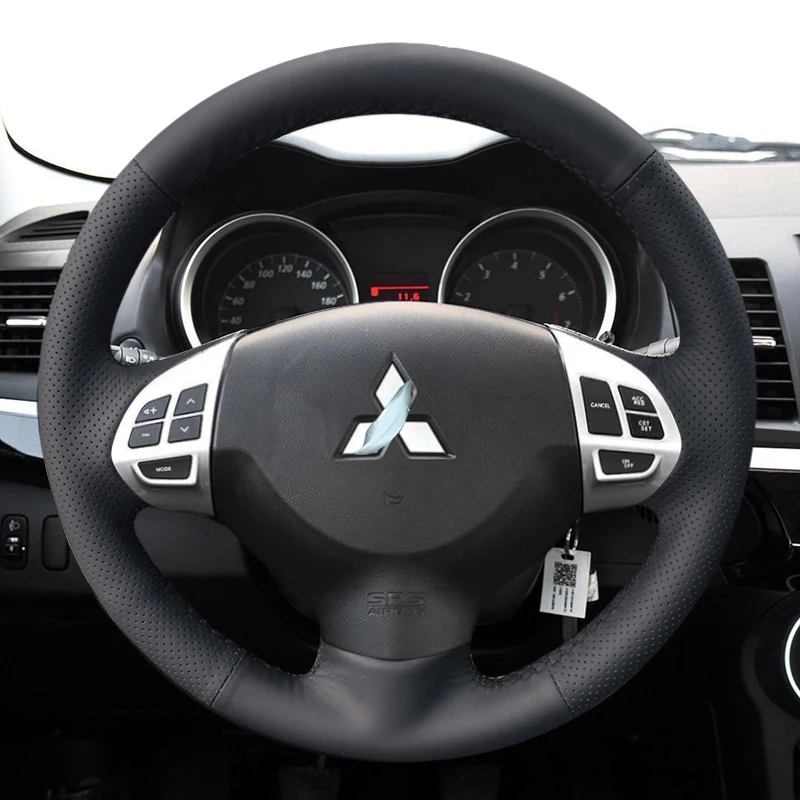 

Custom For Mitsubishi AXR Steering Wheel Cover Hand-slits Braid Non-slip Auto Interior Accessories Steering Wrap Vehicle supplie