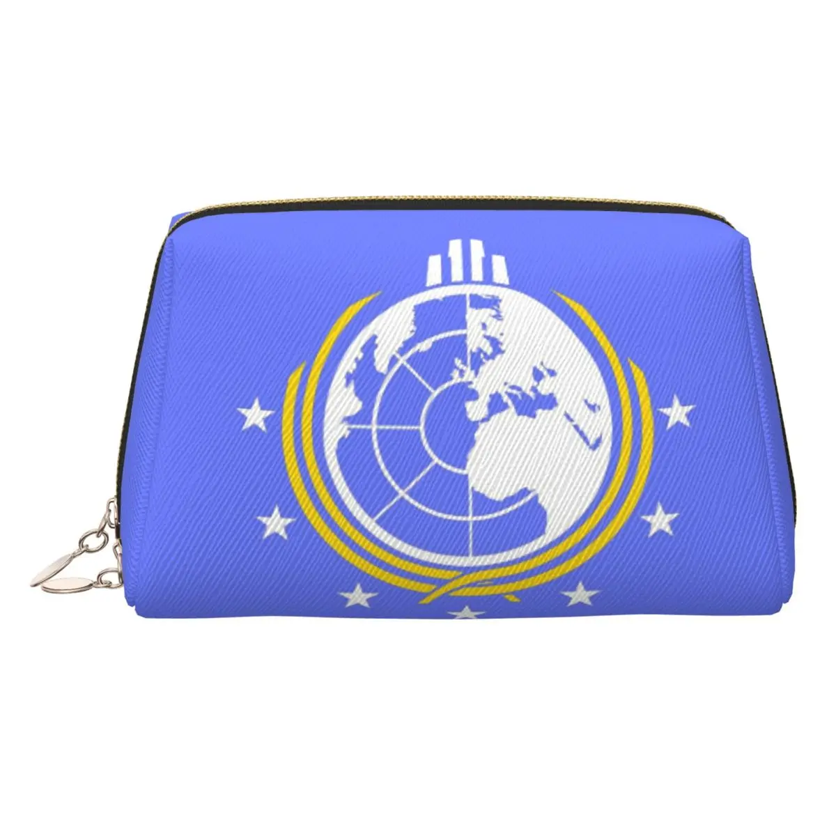 Into Hell Liberty Diving Earth para mujeres súper bolsas de cosméticos organizador de maquillaje de viaje bolsa de almacenamiento de artículos de tocador caja de Kit Dopp