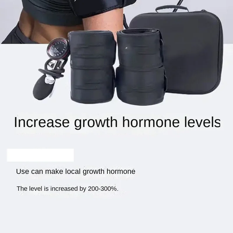 Smart Inflation Control Device BFR Blood Flow Restriction Pump Durable Occlusion Cuff Tool For Arm Leg Fitness Strength Training