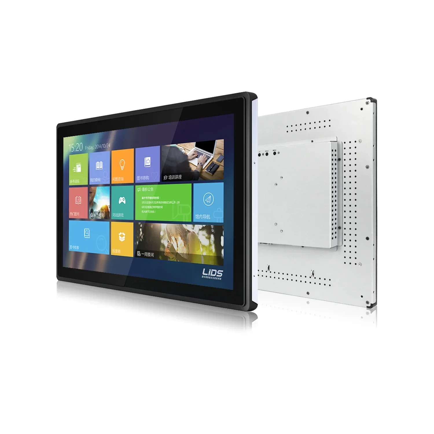 

003 32 Inch desktop Wall Mounted High Definition LCD Touchscreen Advertising Display Capacitance 10 Points Touch Screen Monitors