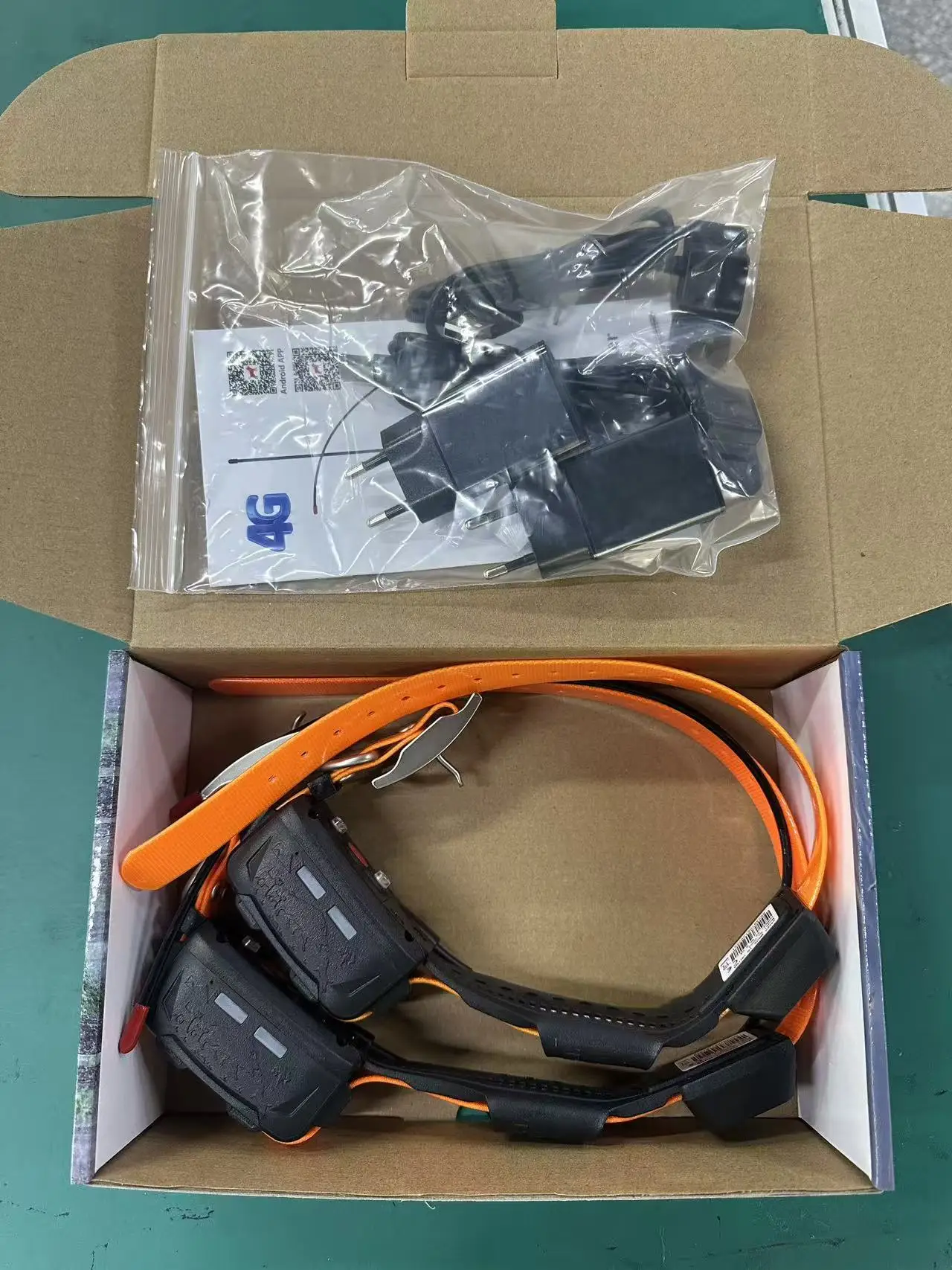 El señal VHF de la super larga distancia GPS del perseguidor del animal doméstico de IP67 Android 4G conecta el teléfono móvil