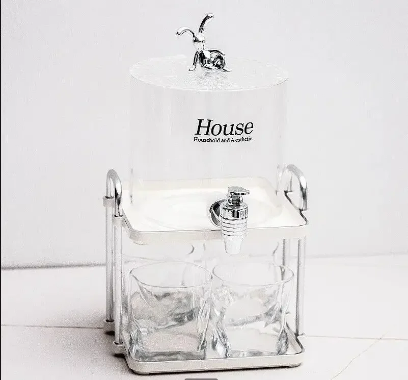 

Термостойкий стеклянный чайный сервиз, чайник для холодной воды, бар, ресторан, сок, напиток, украшение для дома, прозрачный