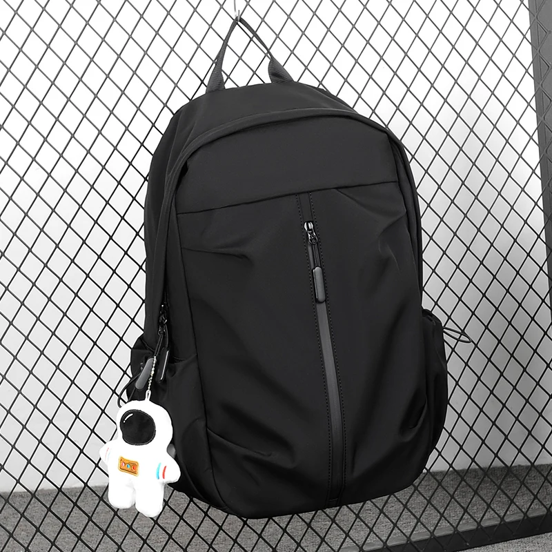 

Large capacity Korean version minimalist backpack, new Japanese high school and university backpack, solid color laptop backpack