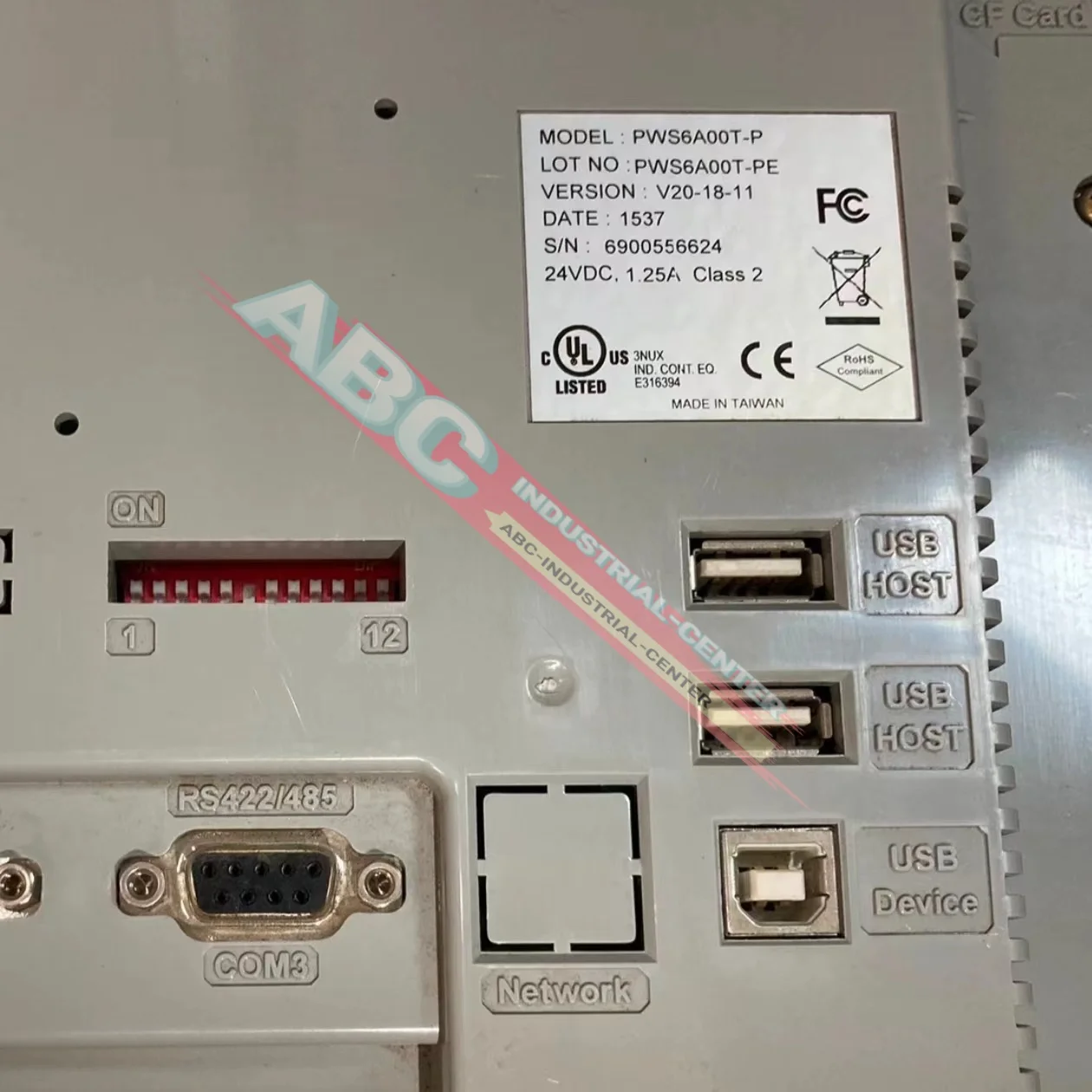 Tela de toque PWS6A00T-P PWS1711-STN nova em folha