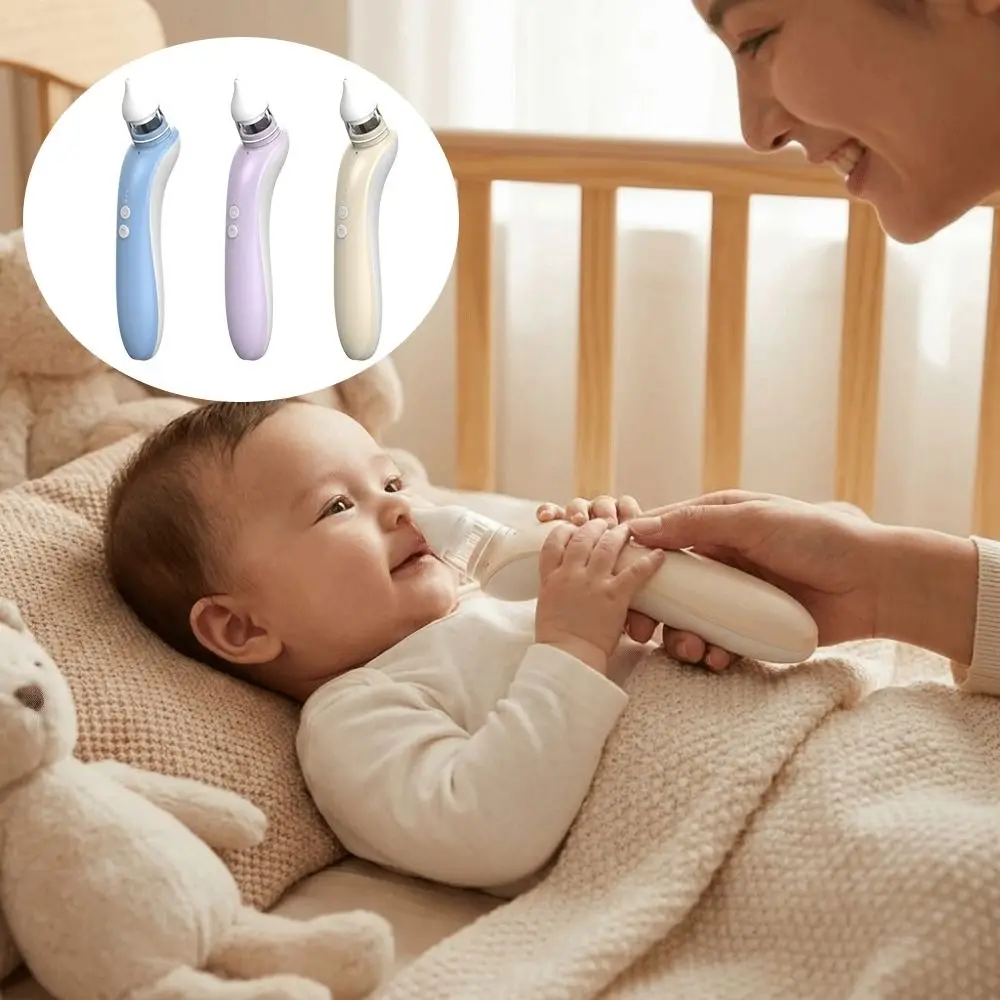 Electric Electric Baby Nasal Aspirator Portable Suction Function Infant Nose Cleaner Deep Cleaning Relieve Nasal Congestion