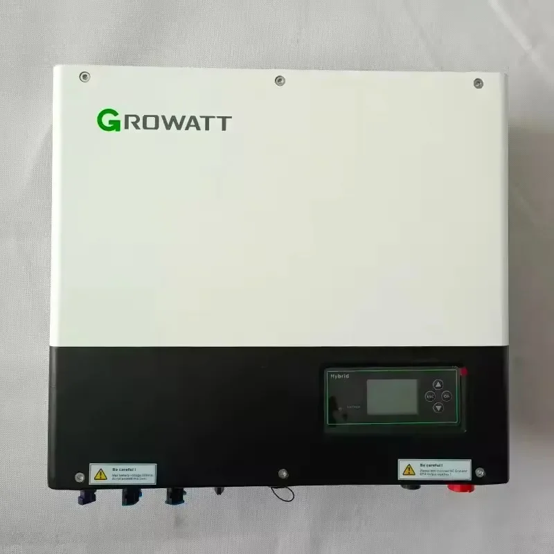 Growatt 6Kw 6000W Инвертор Controlador Carga Solar Mppt Dc/Ac Ratio Up To 2.0 Solar Inverters For Commercial Use