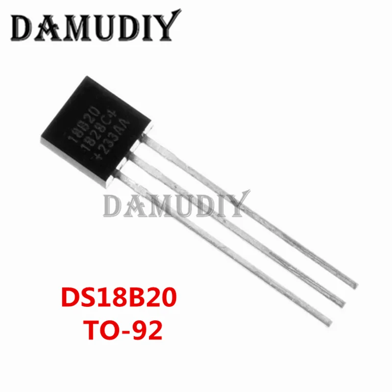 5PCS DS18B20 18B20 TO-92 Temperature sensor New and Origianl DS18B20 TO92 DS18B20 18B20