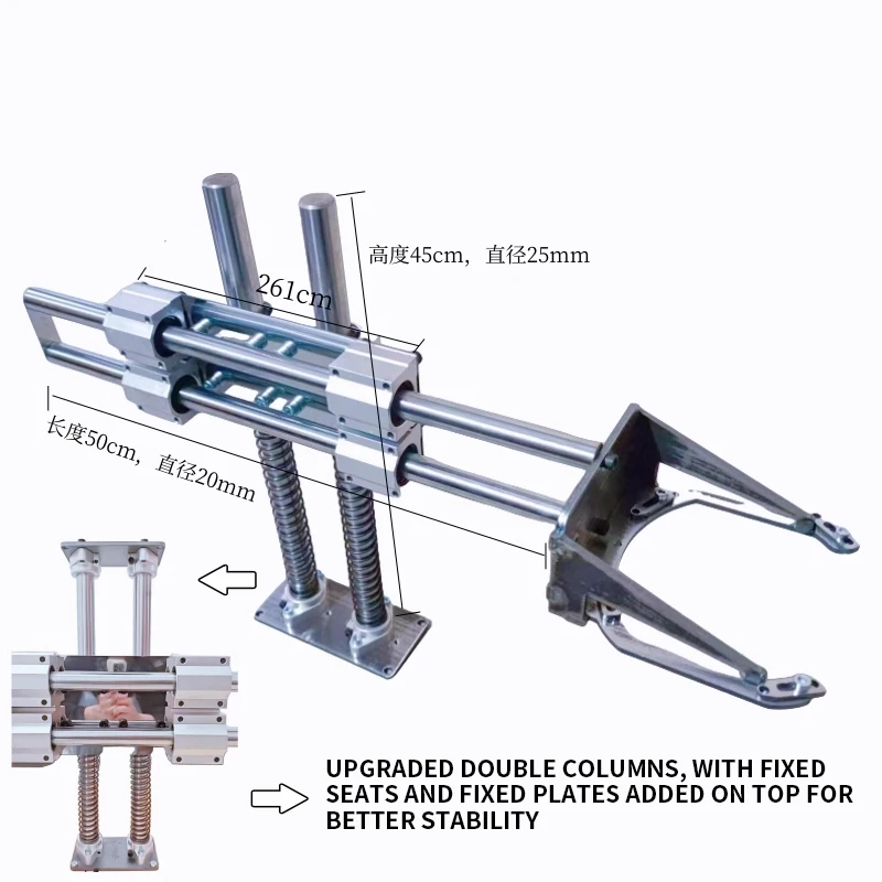 Woodworking tools adjustable trimming machine engraving bracket multi-function workbench gong machine slotting device fixed brac