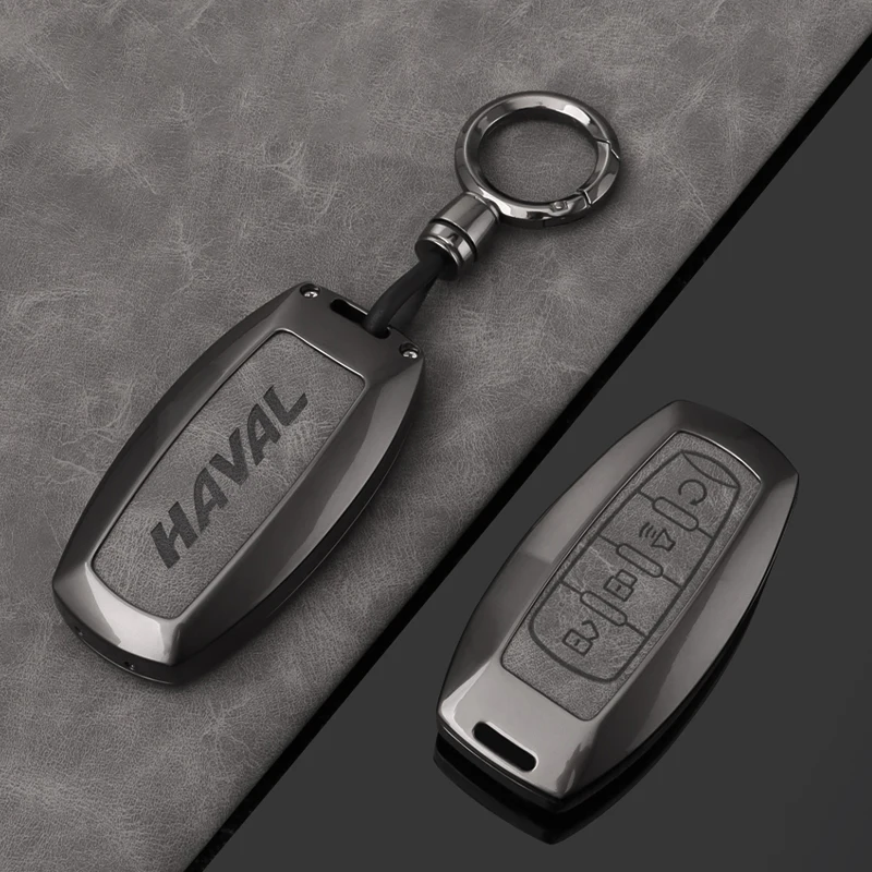 سبيكة سيارة مفتاح القضية غطاء للجدار العظيم هافال جوليون 2022 H6 H7 H4 H9 F5 F7 F7X F7H H2S GMW Dargo المفاتيح اكسسوارات السيارات #3