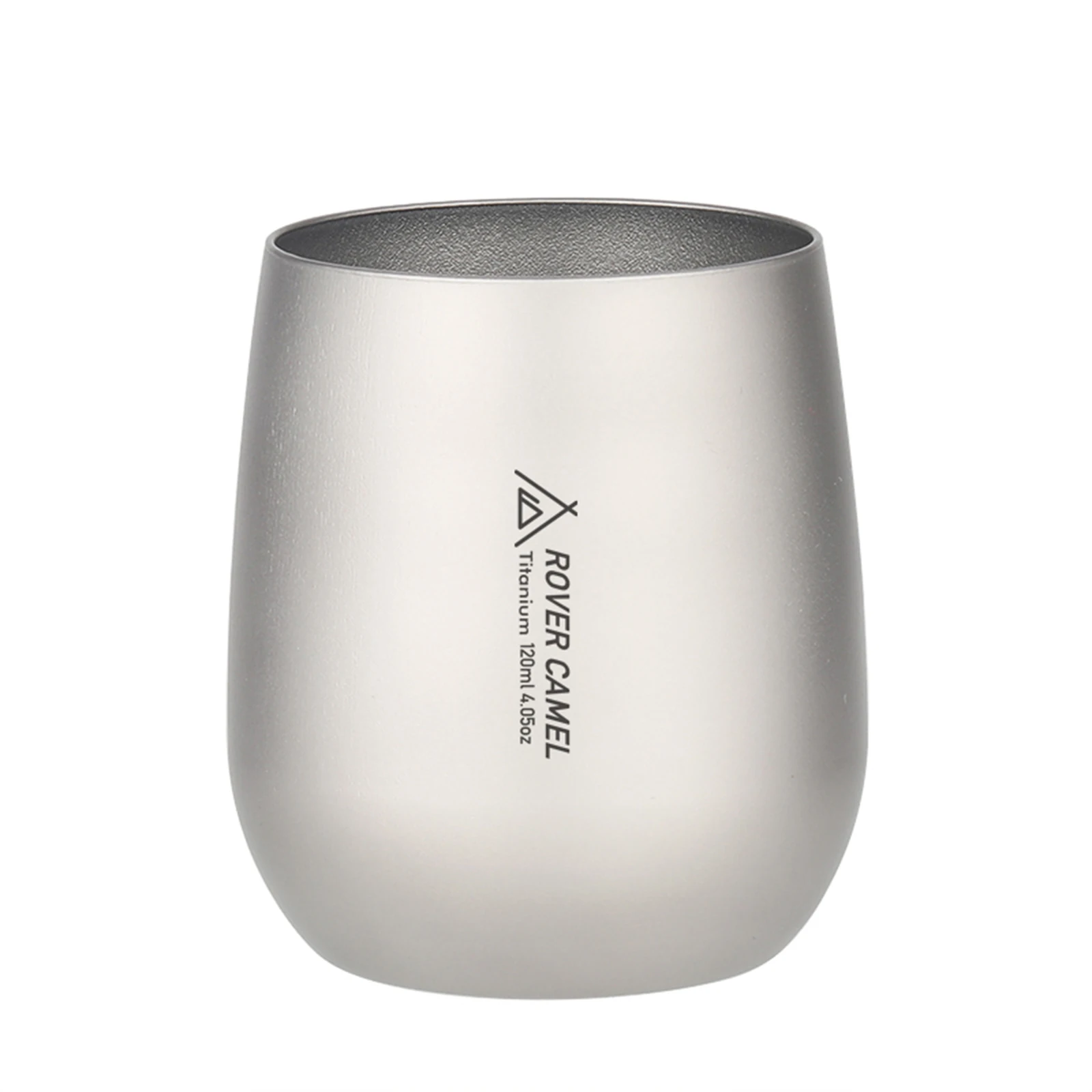 

Сверхлегкая титановая изолированная чашка для воды с двойными стенками, 120 мл, чашка для чая, кружка для кемпинга, пешего туризма, туризма, домашнего офиса